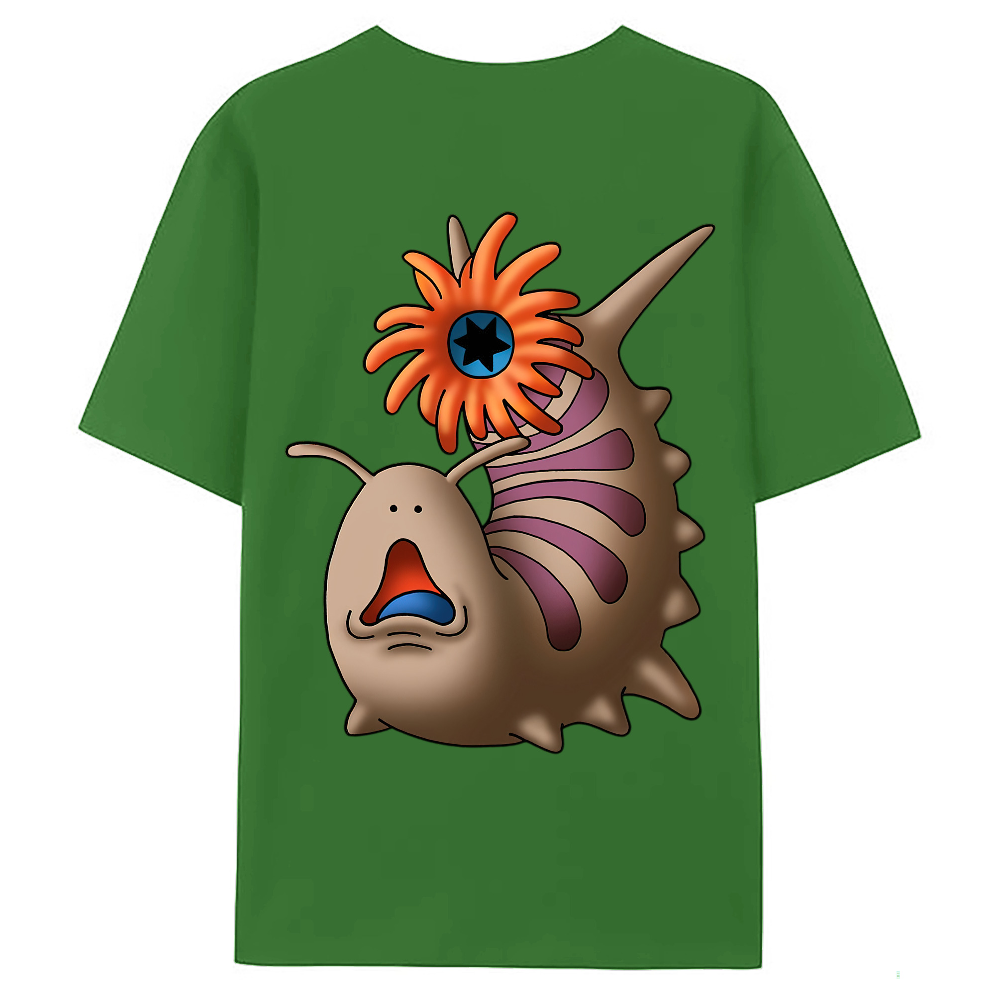 （画像用） ドラゴンクエスト Doragon Kuesuto Dragon Quest レディース半袖Tシャツ(バックプリント)
